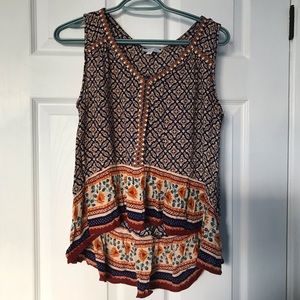 Patrons of Peace tank blouse